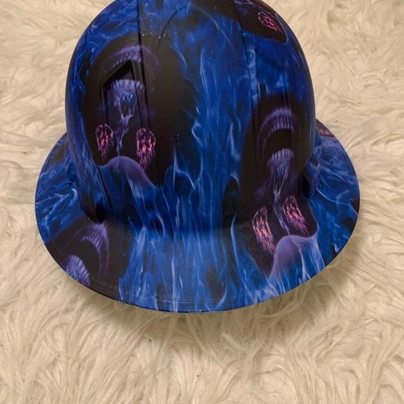 Men women Acerpal Full Brim Hat OSHA construction approved safety helmet skull - Picture 4 of 13